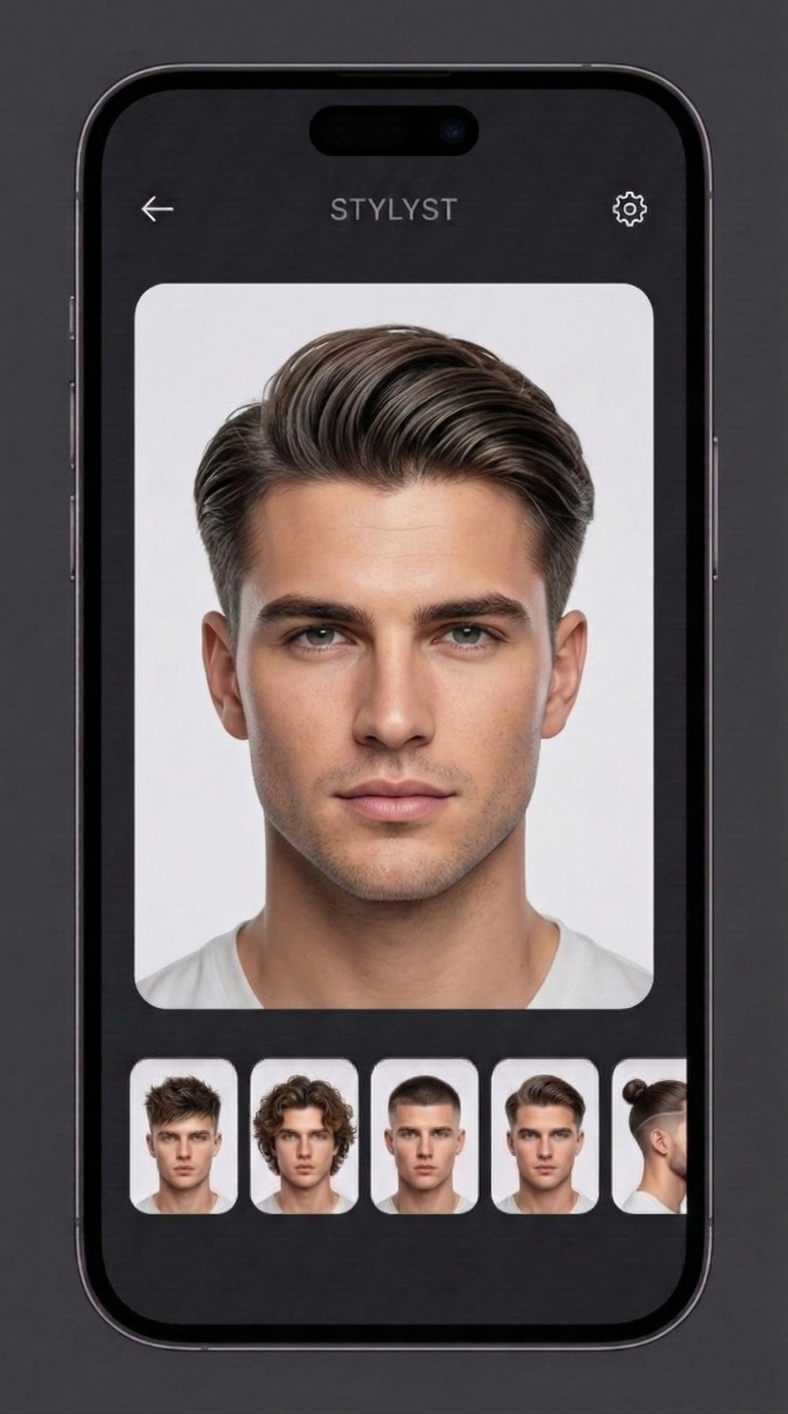 Male hairstyle result classic